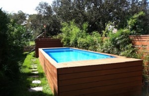 Bazén snov vyrobený z kontajneru!