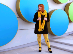 žena v pančuchách