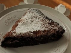 zdravý kakaový koláč